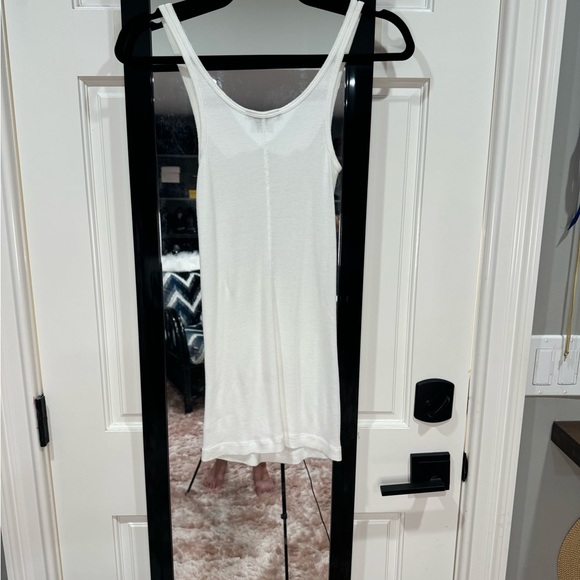 Vince ribbed white tank extra long size small - Picture 14 of 14